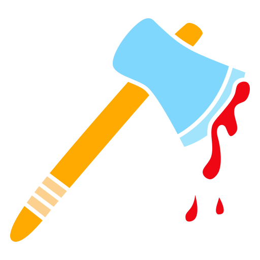 Axe weapon Generic color fill icon