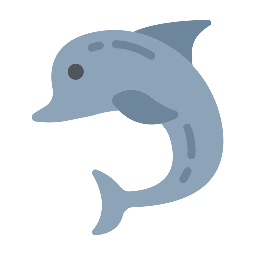 delfín Generic color fill icono