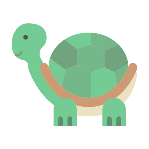 żółw Generic color fill ikona