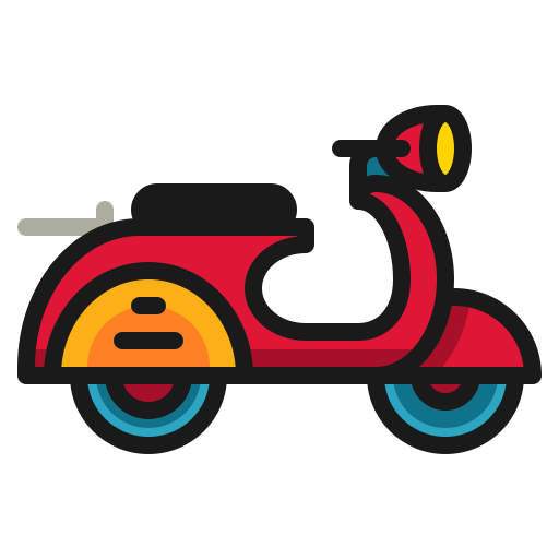 Vehicle Generic color lineal-color icon