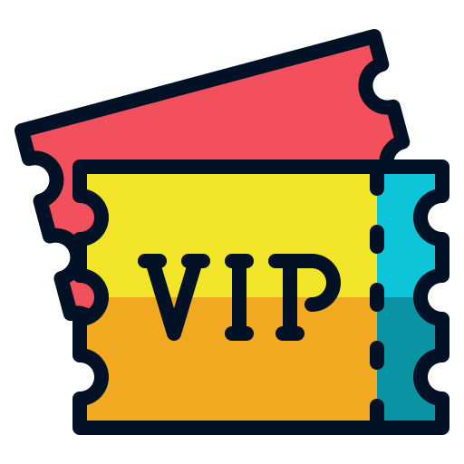 Ticket Generic color lineal-color icon
