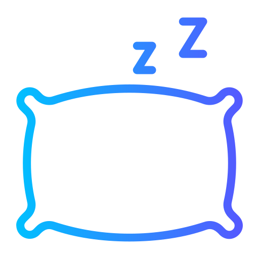 睡眠 Generic gradient outline icon