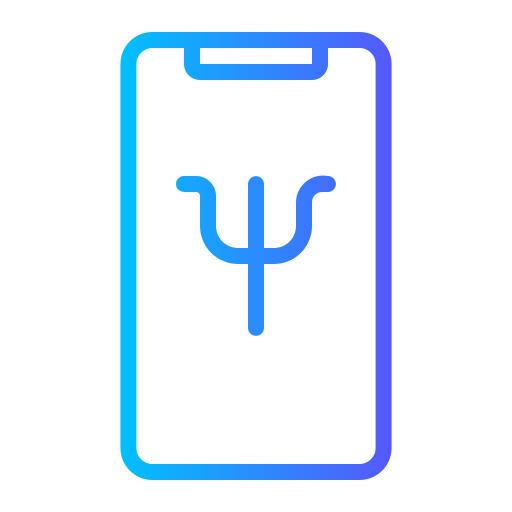 Smartphone Generic gradient outline icon