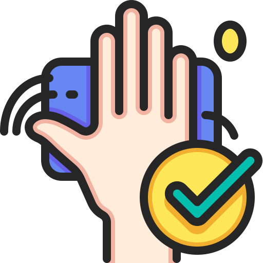 hand Generic color lineal-color icon