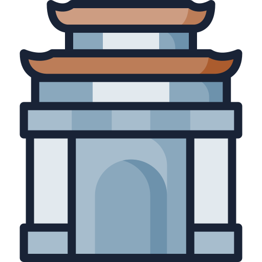 tempel Generic color outline icon