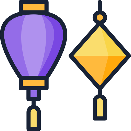 linternas Generic color outline icono