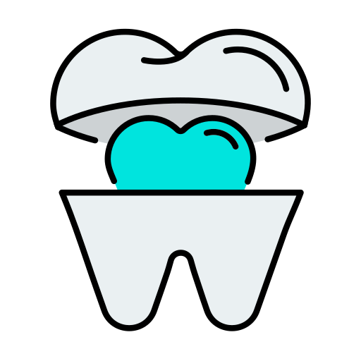 dental Generic color lineal-color icono