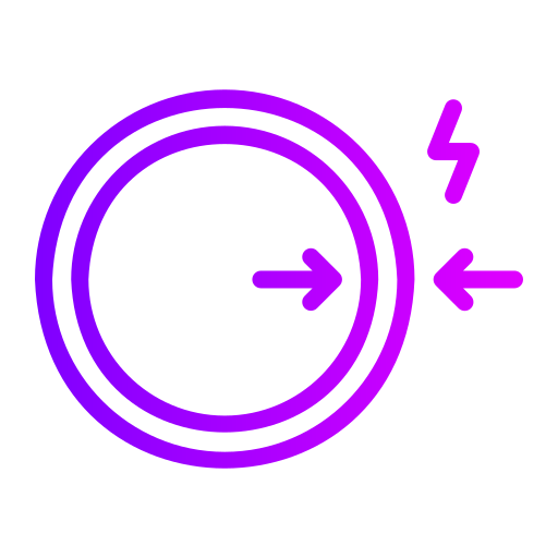 elektromagnetyzm Generic gradient outline ikona