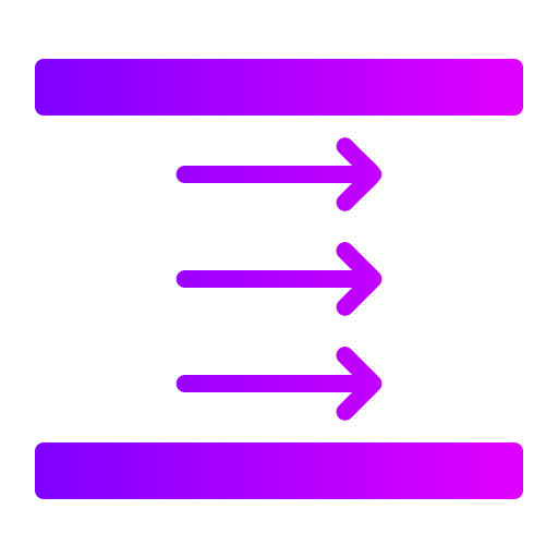 stroom Generic gradient fill icoon