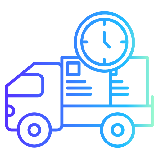 Delivery time Generic gradient outline icon