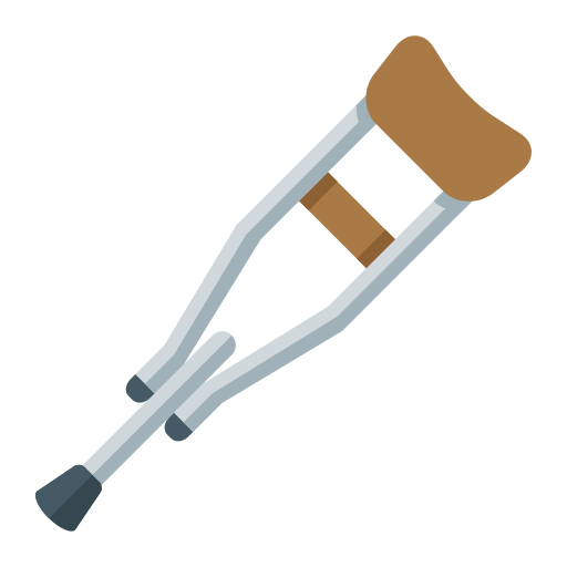 Crutch Generic color fill icon