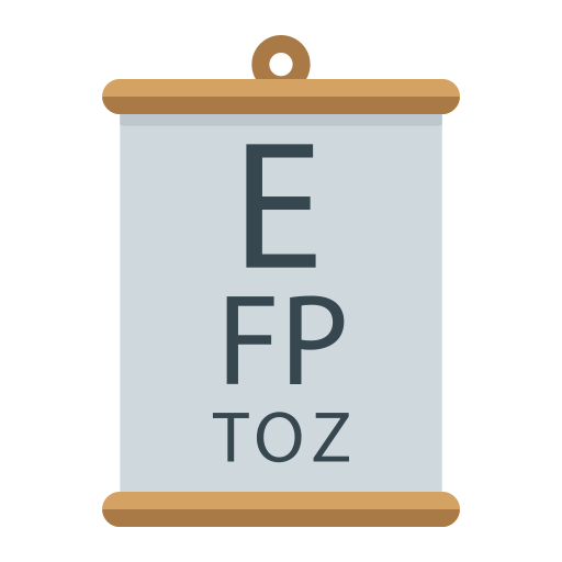 Optometry Generic color fill icon