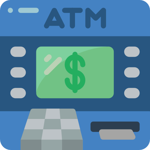 geldautomat Basic Miscellany Flat icon