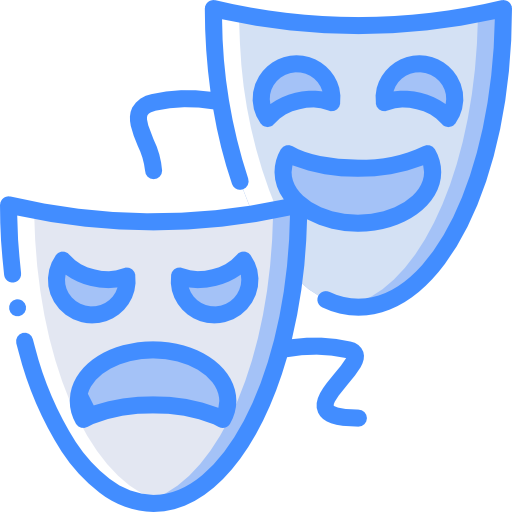 Theater Basic Miscellany Blue icon