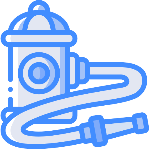 hydrant Basic Miscellany Blue icon