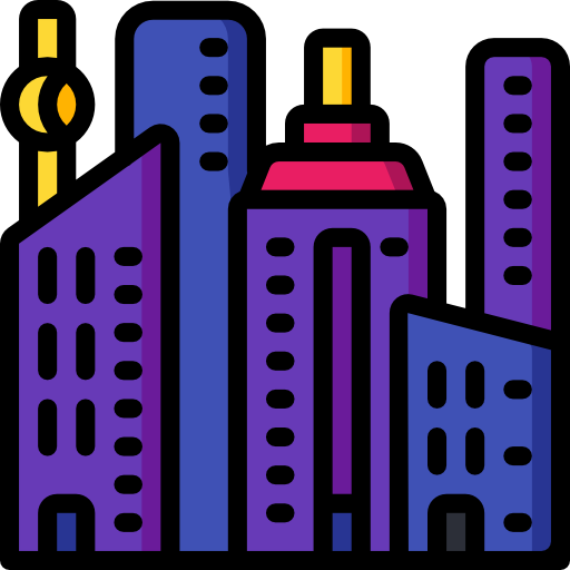Cityscape Basic Miscellany Lineal Color icon