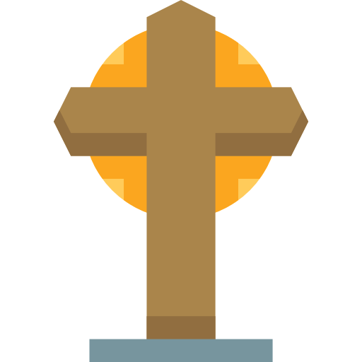 cruz celta Pixelmeetup Flat icono