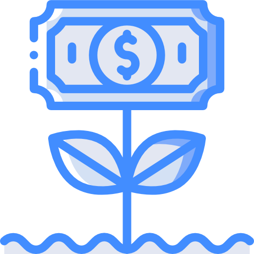 crecimiento Basic Miscellany Blue icono