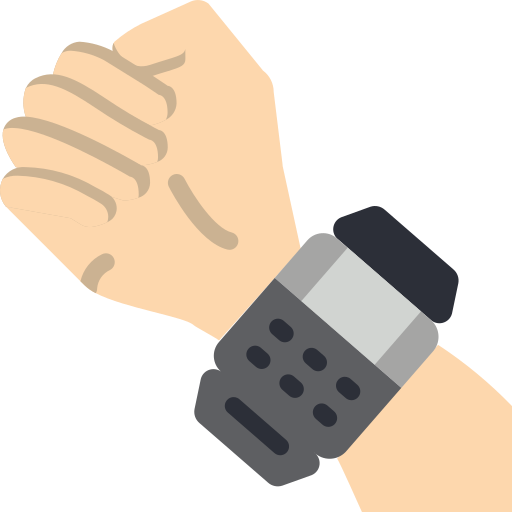 Smartwatch Basic Miscellany Flat icon