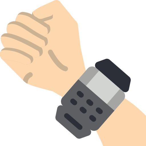 smartwatch Basic Miscellany Flat icon