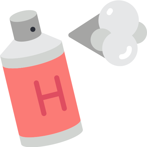 haarspray Basic Miscellany Flat icon