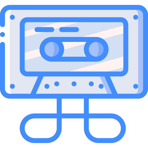 Cassette Basic Miscellany Blue icon