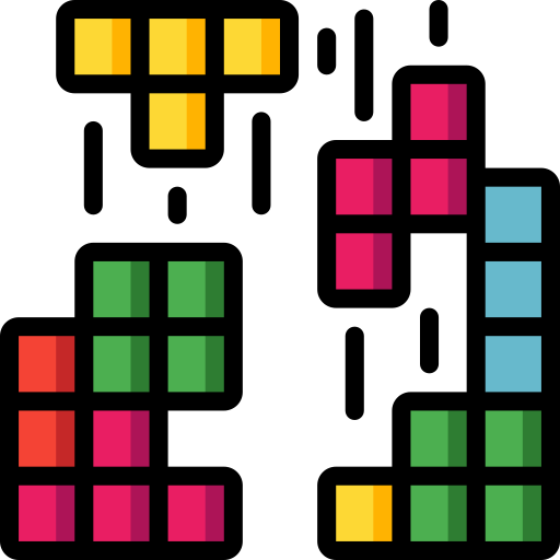 tetris Basic Miscellany Lineal Color icona
