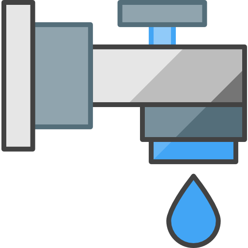 Faucet Inipagistudio Lineal Color icon