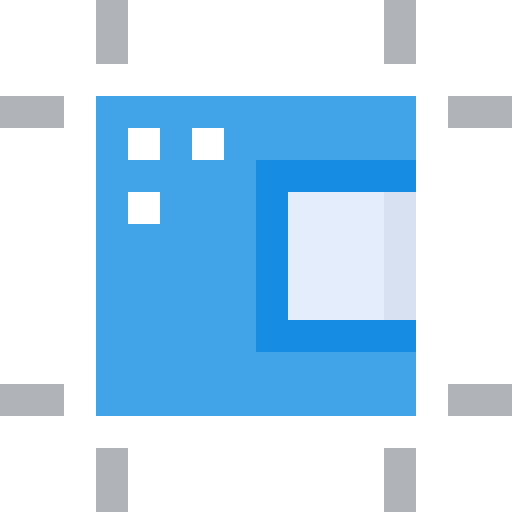 右 Pixelmeetup Flat icon