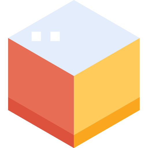cubo Pixelmeetup Flat icono