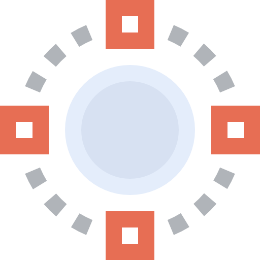 楕円形 Pixelmeetup Flat icon