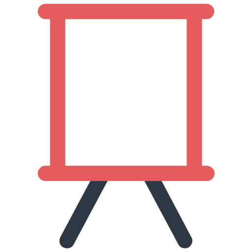 Easel Generic outline icon
