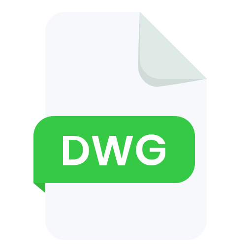 dwg-formaat Generic color fill icoon
