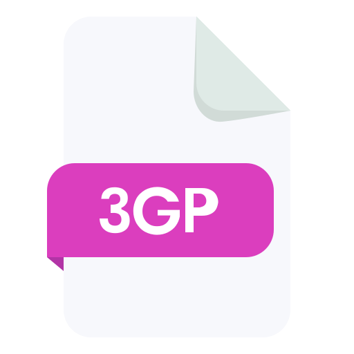 3gp-erweiterung Generic color fill icon