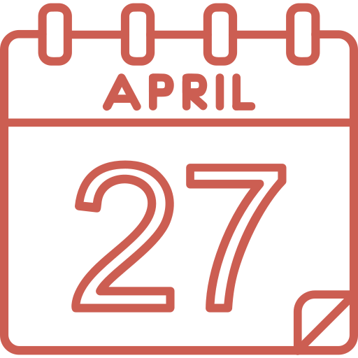 27. april Generic color outline icon