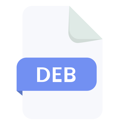 deb-datei Generic color fill icon