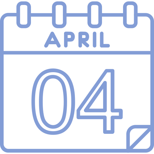 aprile Generic color outline icona