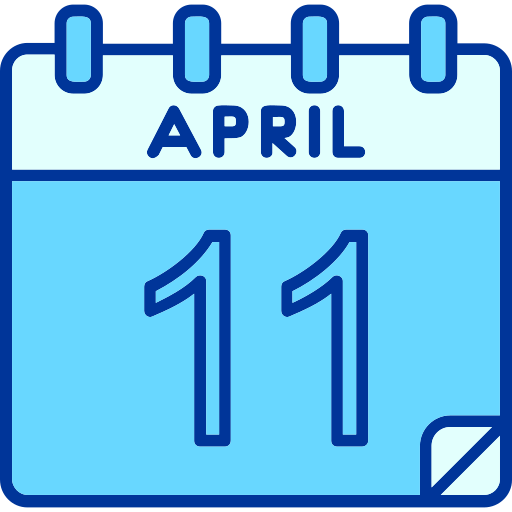 April Generic color lineal-color icon