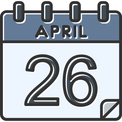 April Generic color lineal-color icon