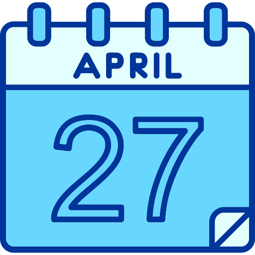 4月27日 Generic color lineal-color icon