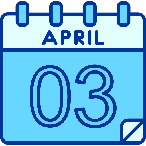 april Generic color lineal-color icoon