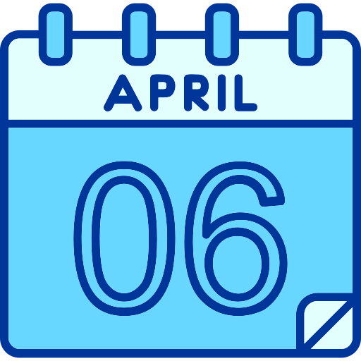 4月 Generic color lineal-color icon