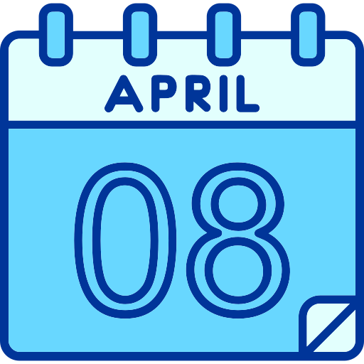april Generic color lineal-color icoon