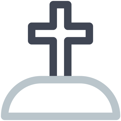 墓地 Generic outline icon