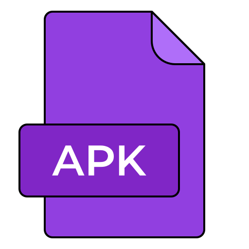 apk-extensie Generic color lineal-color icoon
