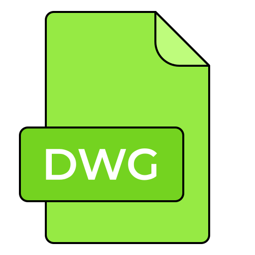 file dwg Generic color lineal-color icona