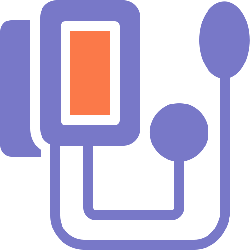 misuratore di pressione sanguigna Generic color fill icona