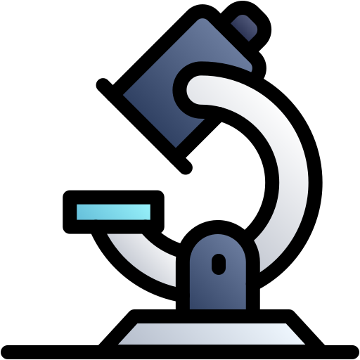 Microscope Generic gradient lineal-color icon