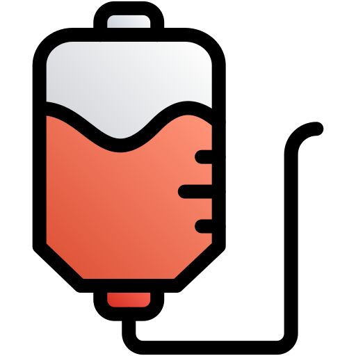 Blood bag Generic gradient lineal-color icon