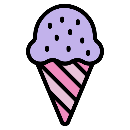 cono gelato Generic color lineal-color icona